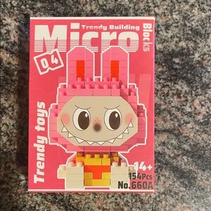 Labubu Micro Building Blocks - 154 pieces new